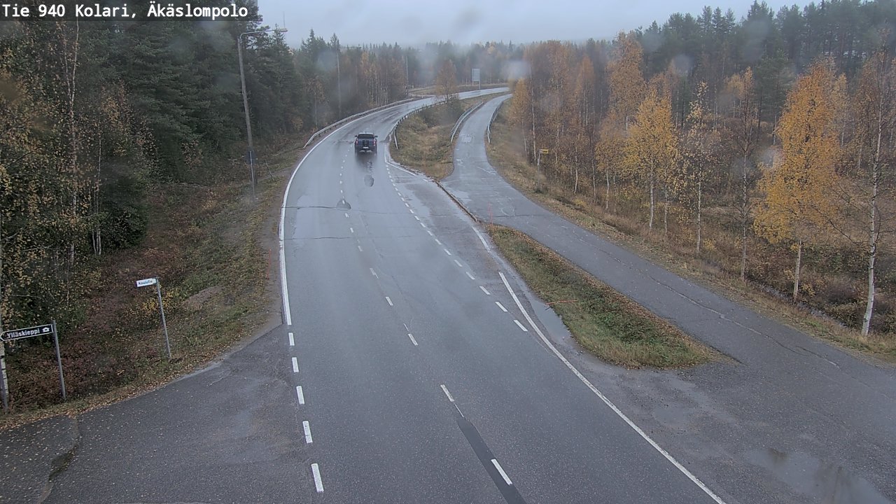 Kelikamerat Kuva Tie 940 Kolari, Äkäslompolo, Kolari, Lappi
