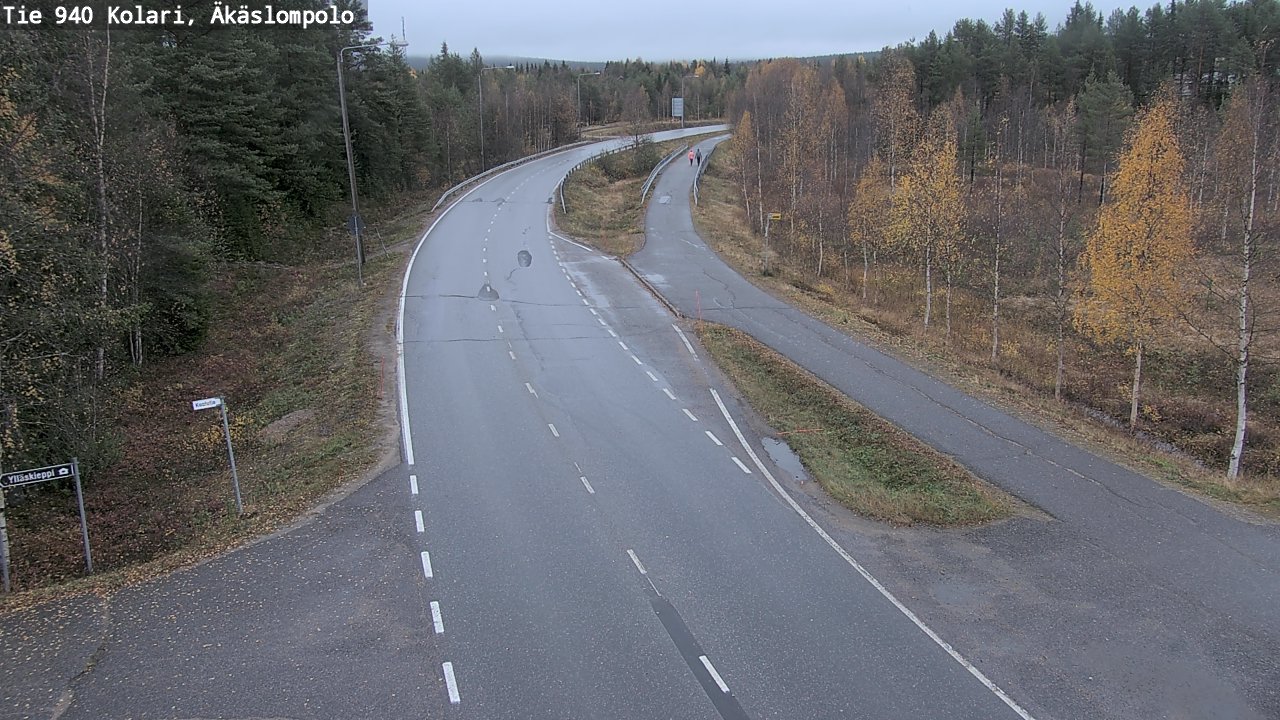 Weather Camera Image Road 940 Kolari, Äkäslompolo, Kolari, Lappi