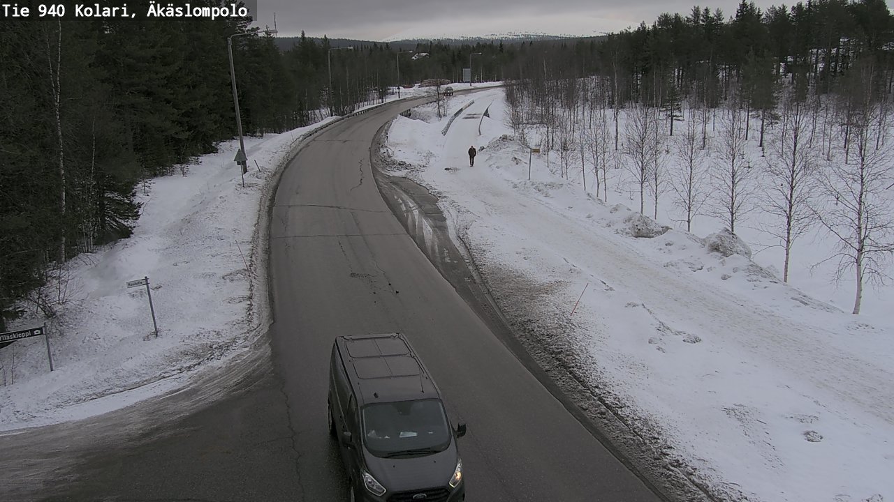 Weather Camera Image Road 940 Kolari, Äkäslompolo, Kolari, Lappi