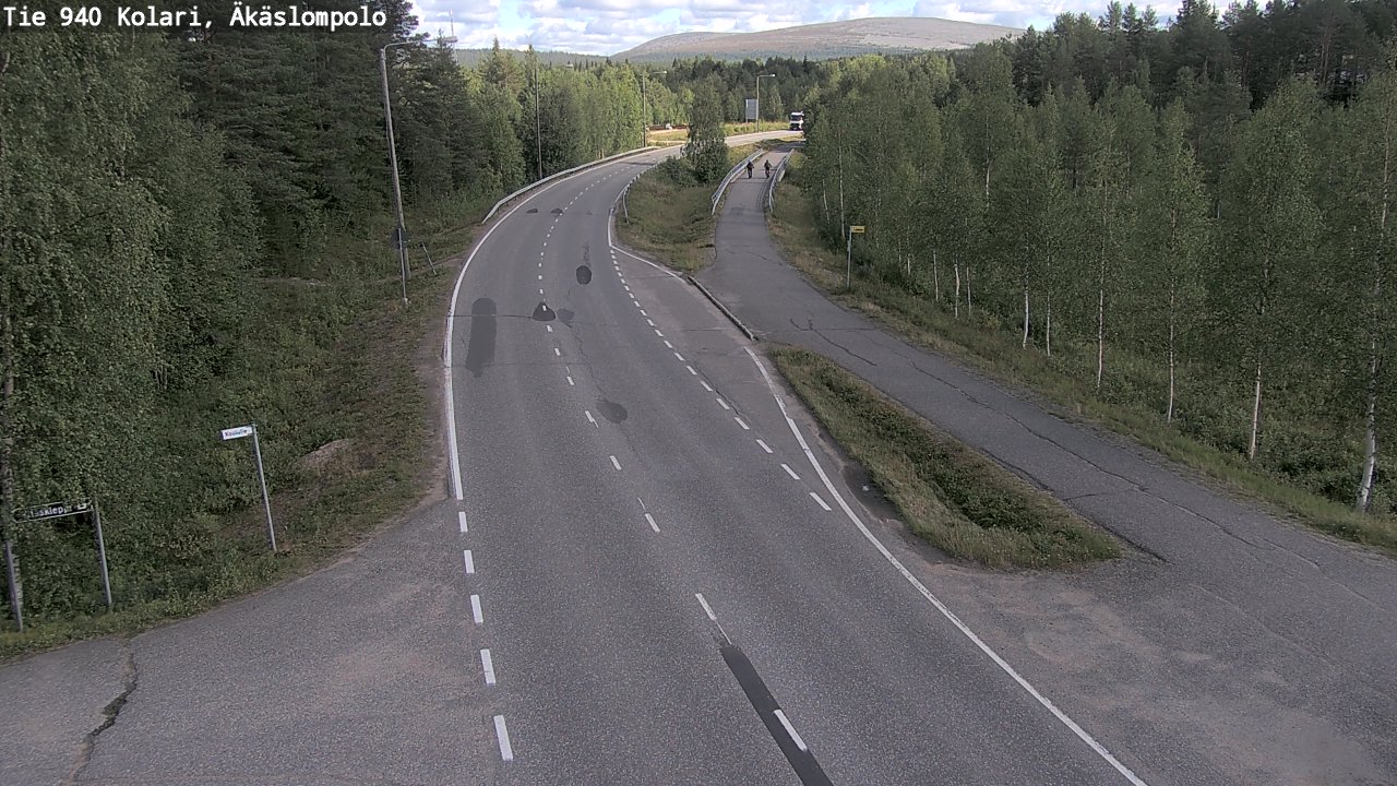 Weather Camera Image Road 940 Kolari, Äkäslompolo, Kolari, Lappi