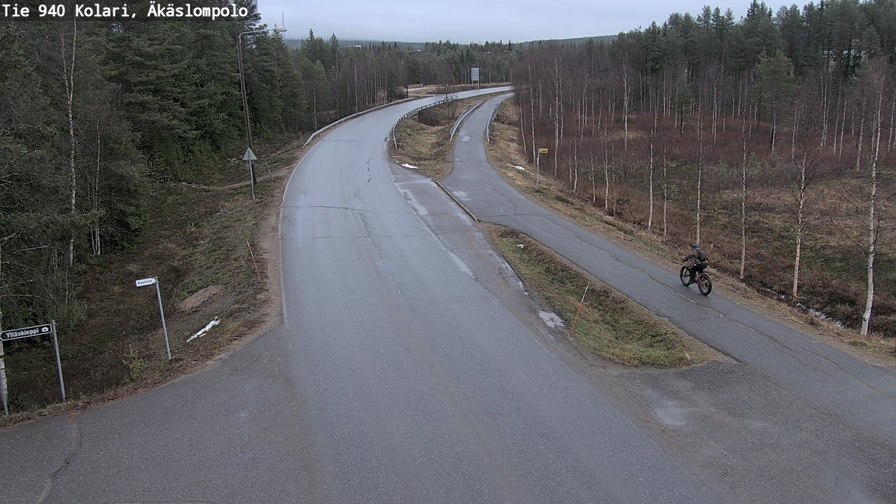 Kelikamerat Kuva Tie 940 Kolari, Äkäslompolo, Kolari, Lappi