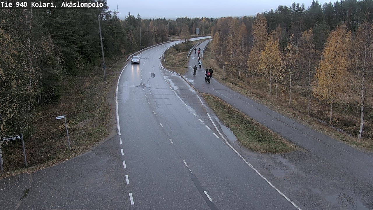 Kelikamerat Kuva Tie 940 Kolari, Äkäslompolo, Kolari, Lappi