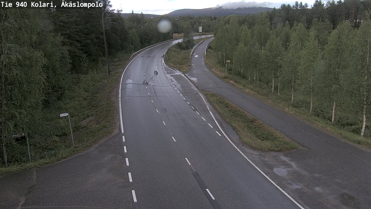 Kelikamerat Kuva Tie 940 Kolari, Äkäslompolo, Kolari, Lappi