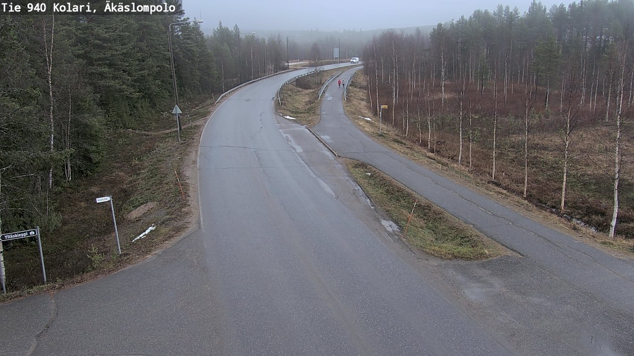 Kelikamerat Kuva Tie 940 Kolari, Äkäslompolo, Kolari, Lappi
