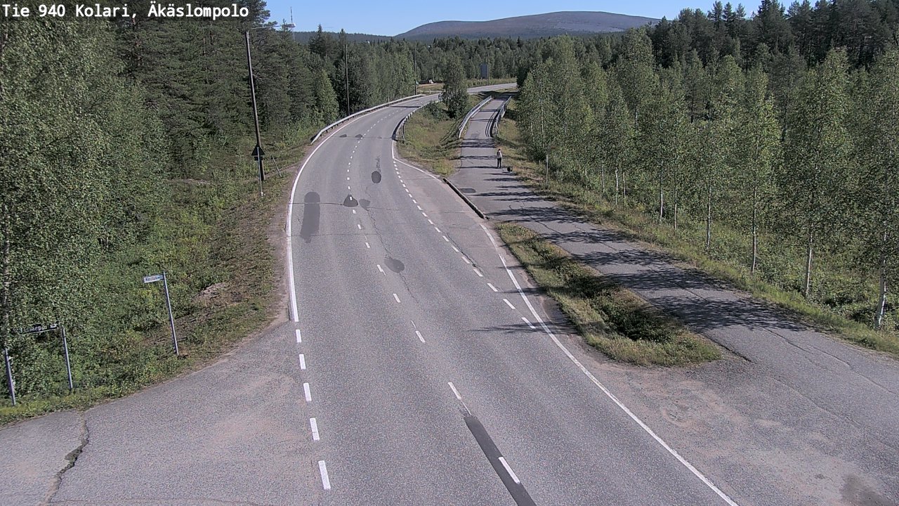 Weather Camera Image Road 940 Kolari, Äkäslompolo, Kolari, Lappi