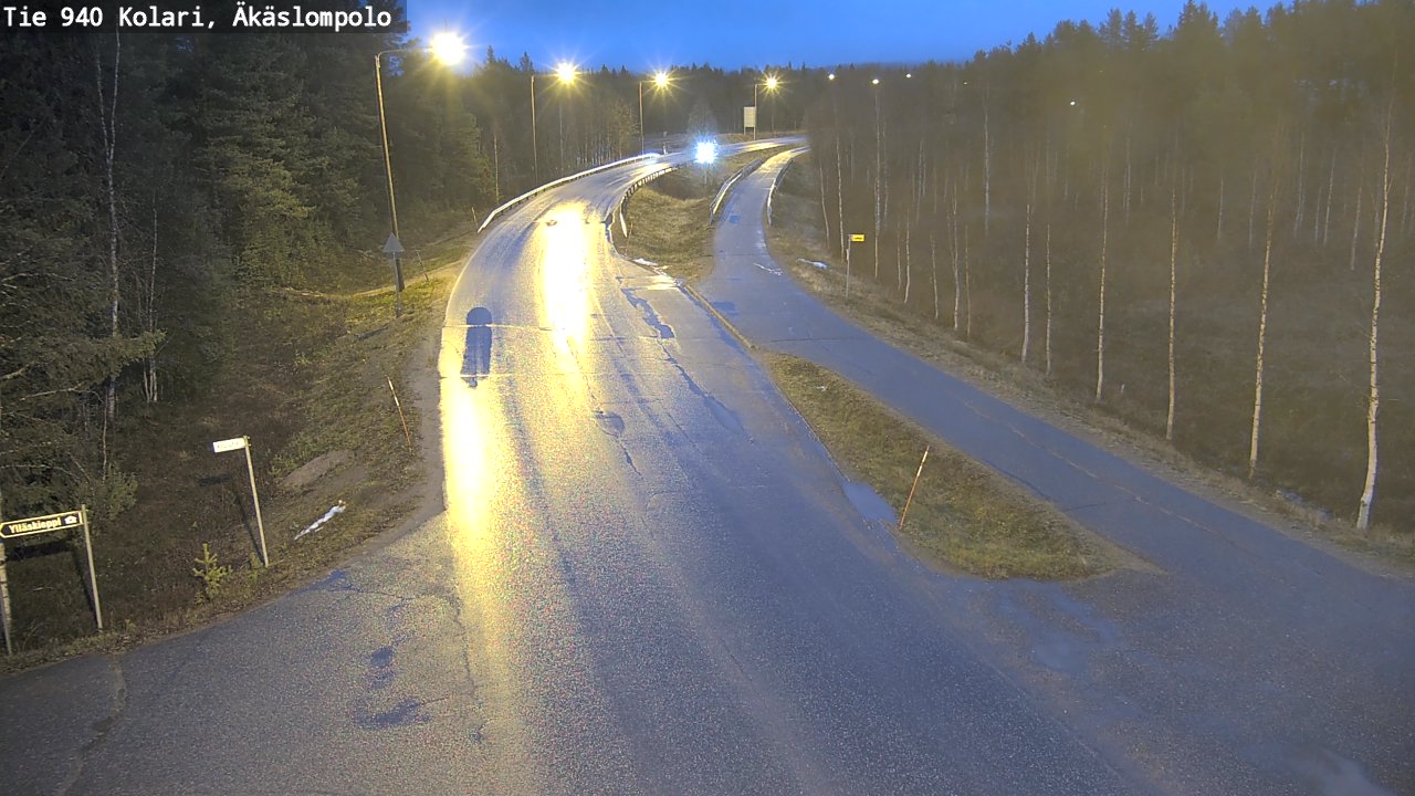 Kelikamerat Kuva Tie 940 Kolari, Äkäslompolo, Kolari, Lappi