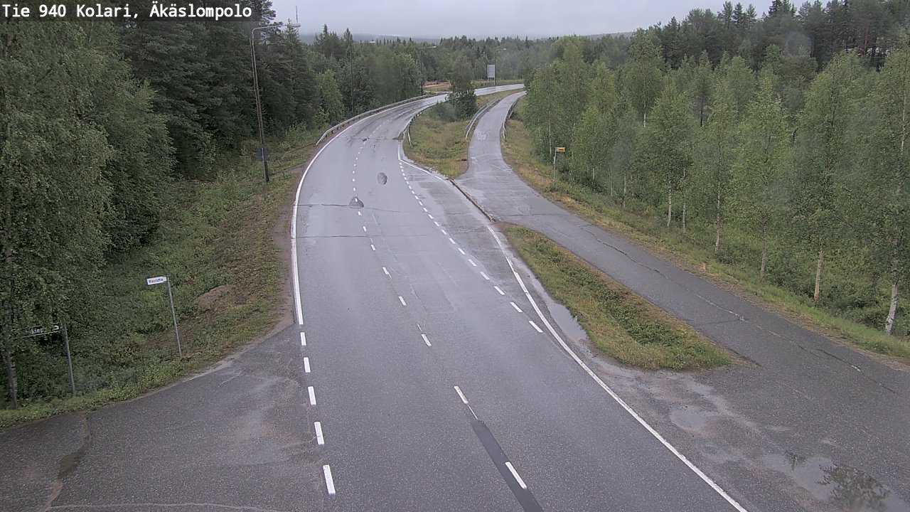 Kelikamerat Kuva Tie 940 Kolari, Äkäslompolo, Kolari, Lappi