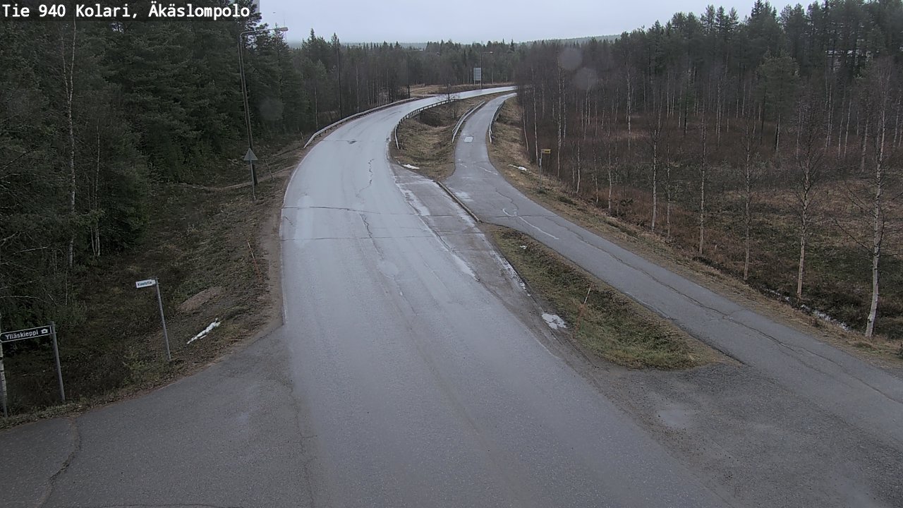 Kelikamerat Kuva Tie 940 Kolari, Äkäslompolo, Kolari, Lappi