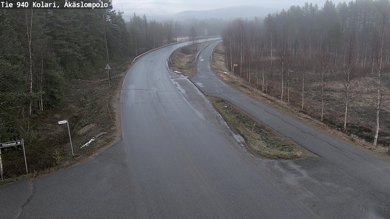 Kelikamerat Kuva Tie 940 Kolari, Äkäslompolo, Kolari, Lappi