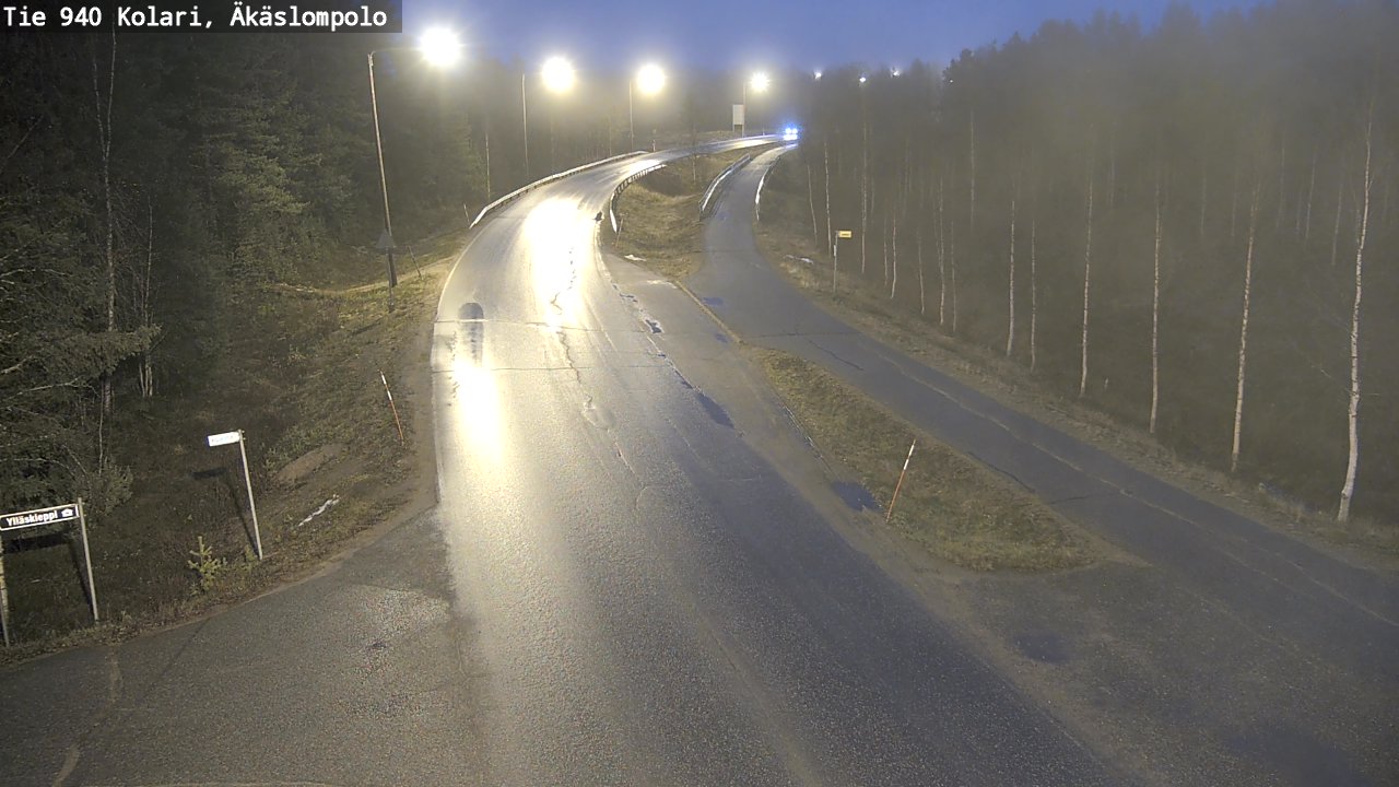 Kelikamerat Kuva Tie 940 Kolari, Äkäslompolo, Kolari, Lappi