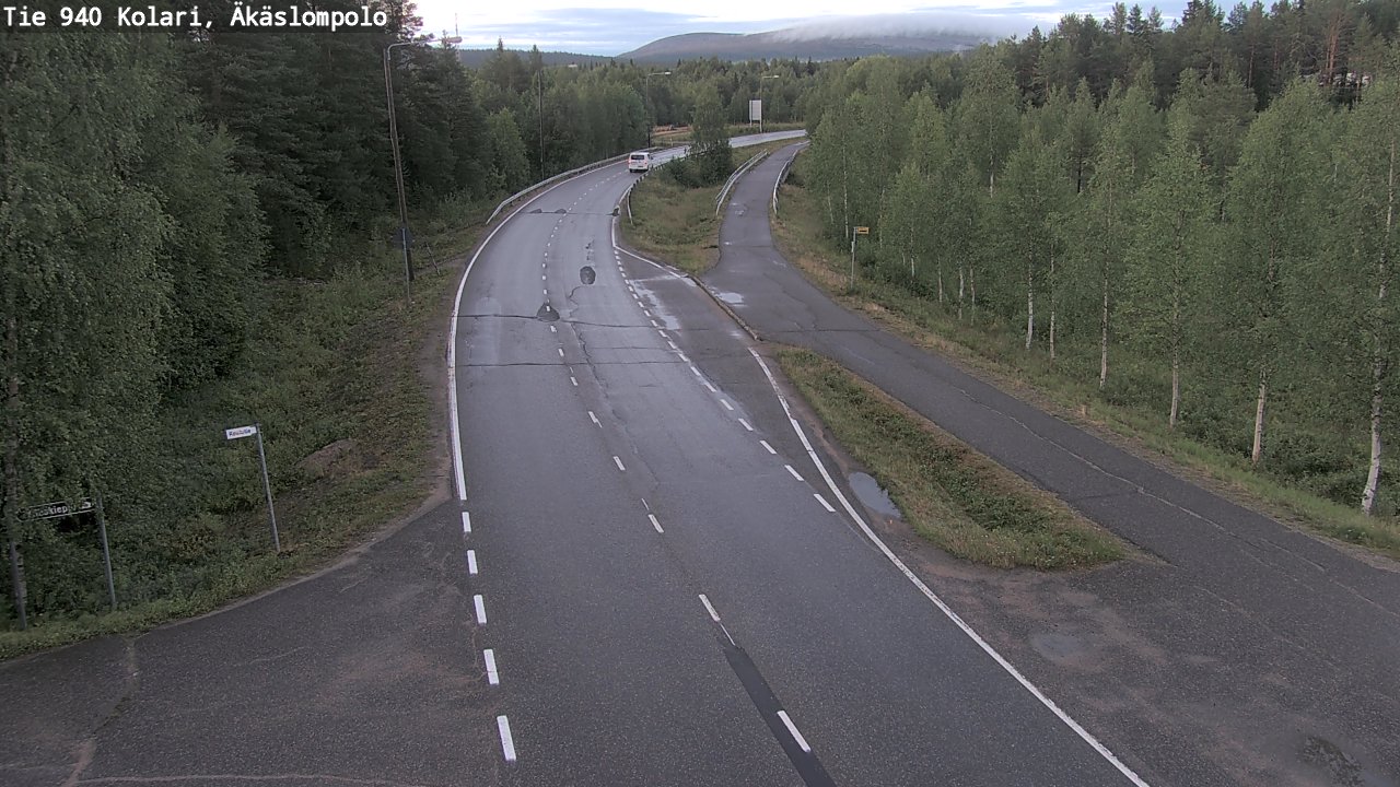 Kelikamerat Kuva Tie 940 Kolari, Äkäslompolo, Kolari, Lappi