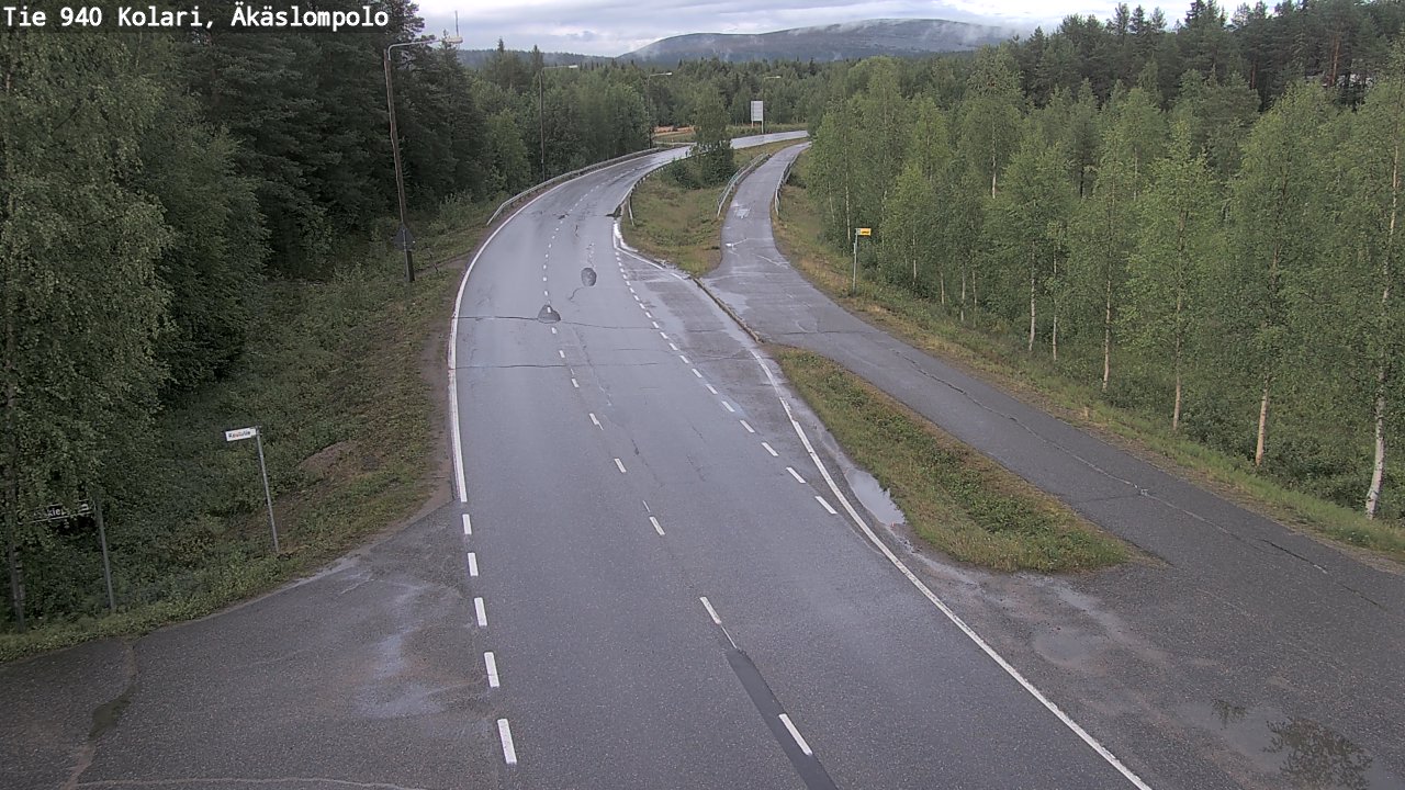 Kelikamerat Kuva Tie 940 Kolari, Äkäslompolo, Kolari, Lappi