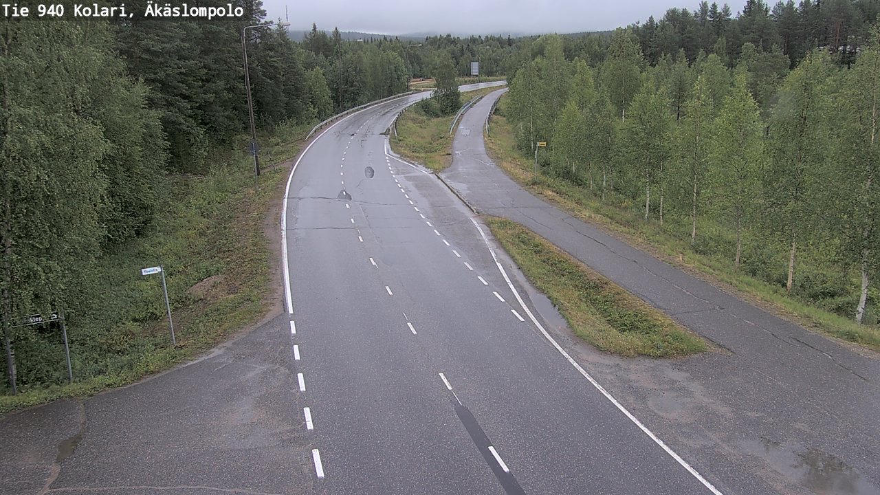 Kelikamerat Kuva Tie 940 Kolari, Äkäslompolo, Kolari, Lappi