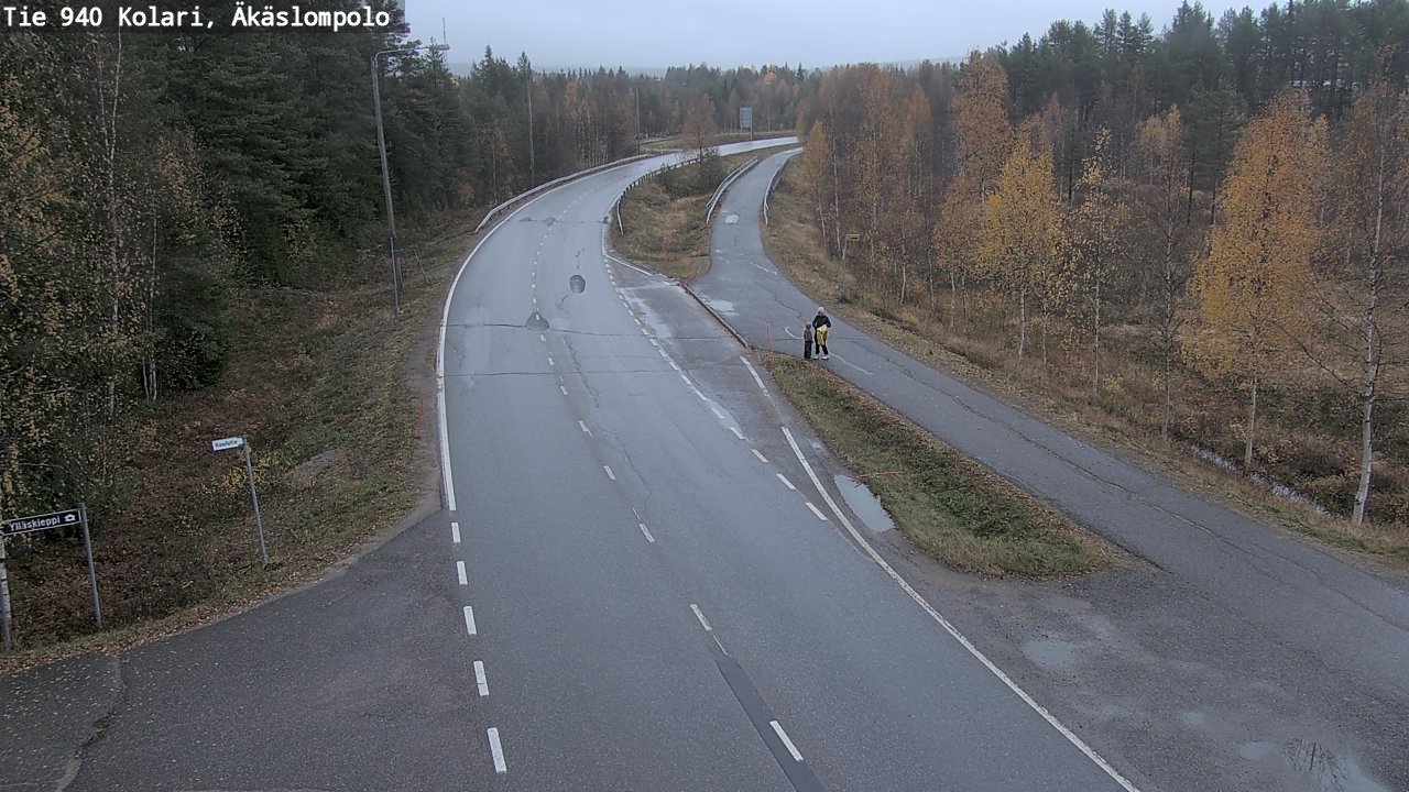 Kelikamerat Kuva Tie 940 Kolari, Äkäslompolo, Kolari, Lappi