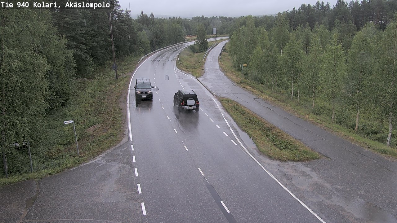 Kelikamerat Kuva Tie 940 Kolari, Äkäslompolo, Kolari, Lappi