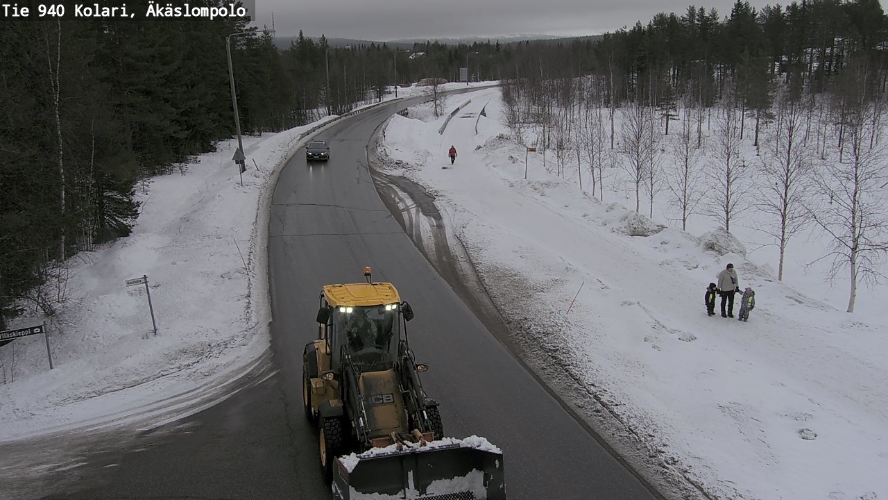 Weather Camera Image Road 940 Kolari, Äkäslompolo, Kolari, Lappi
