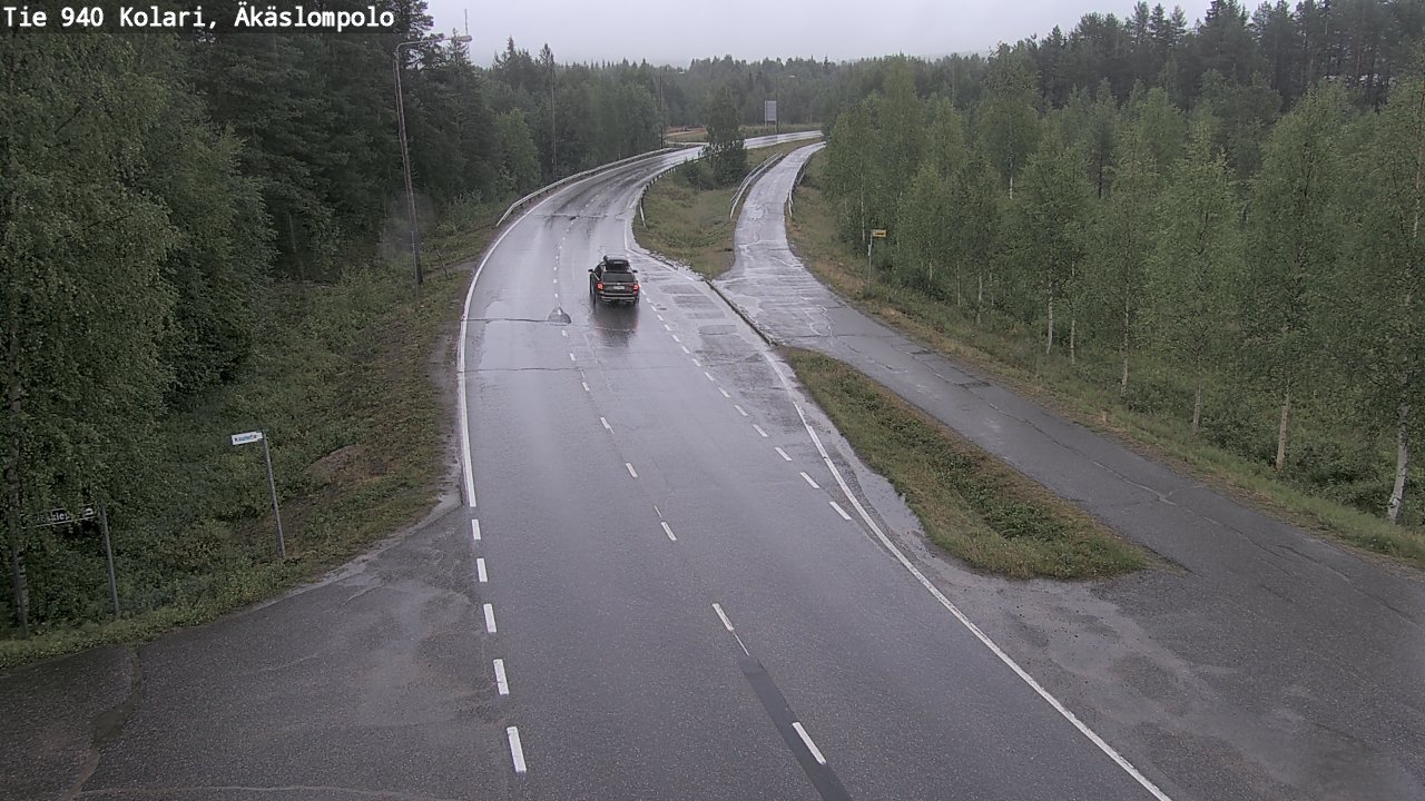Kelikamerat Kuva Tie 940 Kolari, Äkäslompolo, Kolari, Lappi