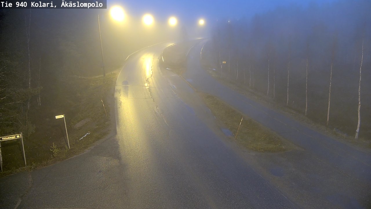 Kelikamerat Kuva Tie 940 Kolari, Äkäslompolo, Kolari, Lappi