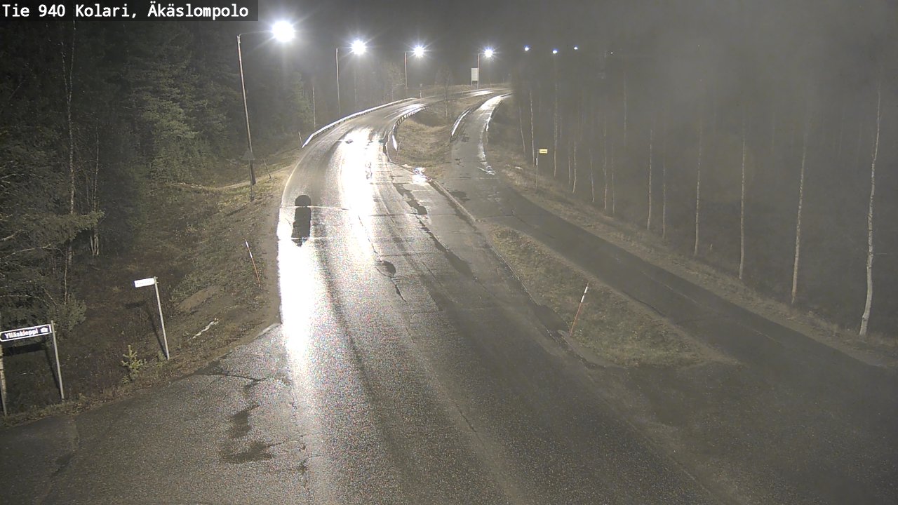 Kelikamerat Kuva Tie 940 Kolari, Äkäslompolo, Kolari, Lappi