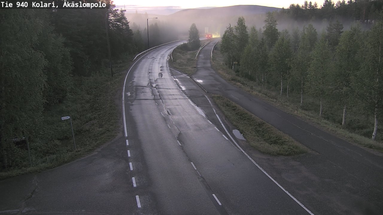 Kelikamerat Kuva Tie 940 Kolari, Äkäslompolo, Kolari, Lappi