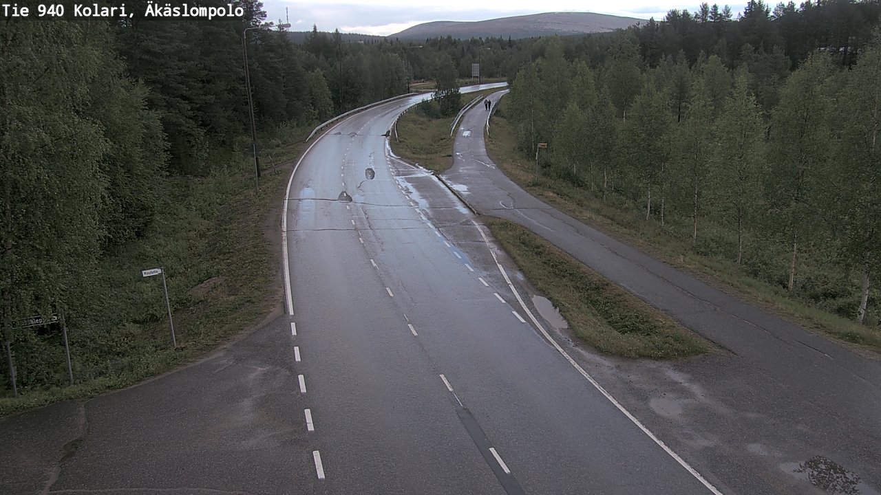 Kelikamerat Kuva Tie 940 Kolari, Äkäslompolo, Kolari, Lappi