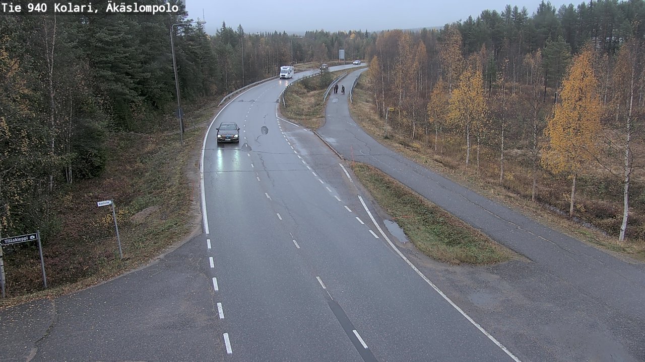 Weather Camera Image Road 940 Kolari, Äkäslompolo, Kolari, Lappi
