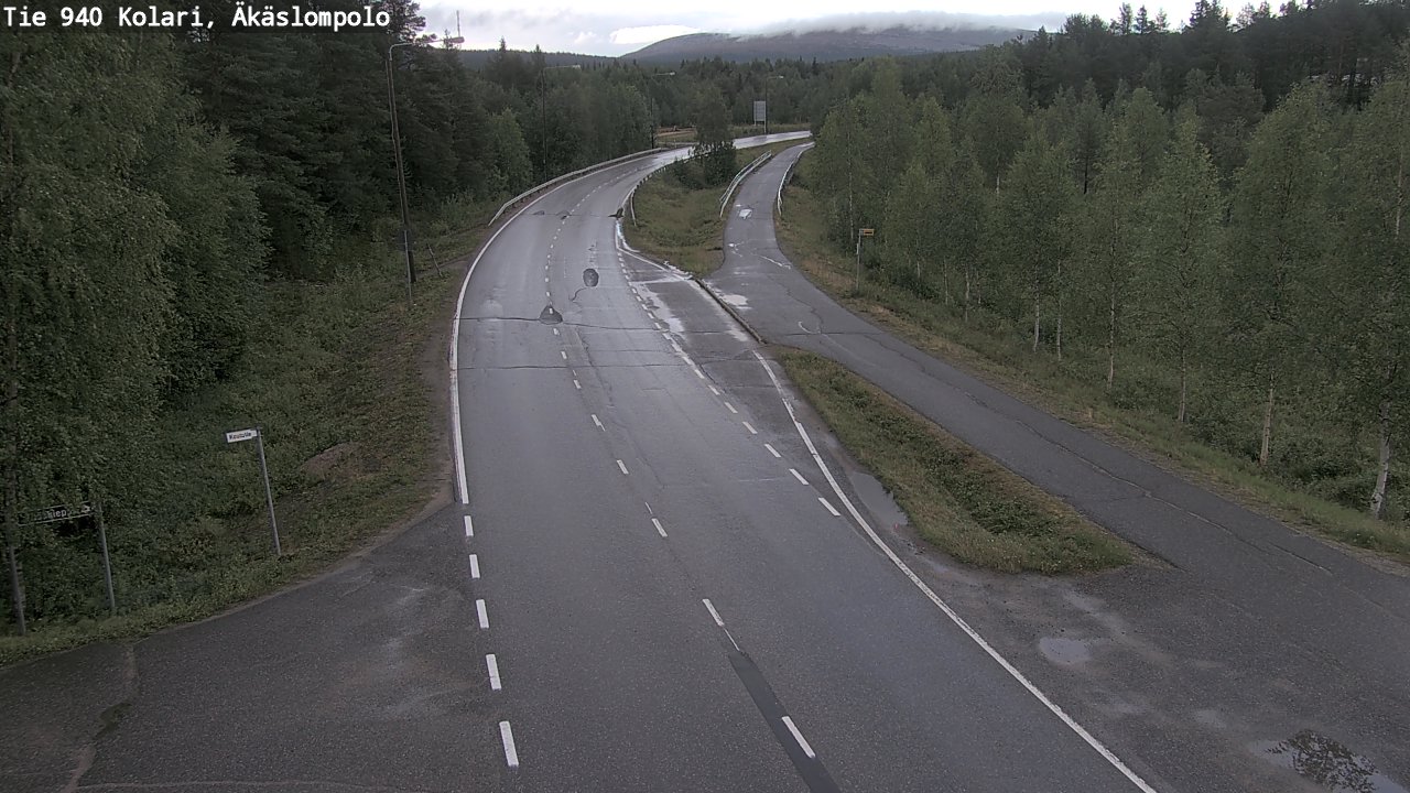 Kelikamerat Kuva Tie 940 Kolari, Äkäslompolo, Kolari, Lappi