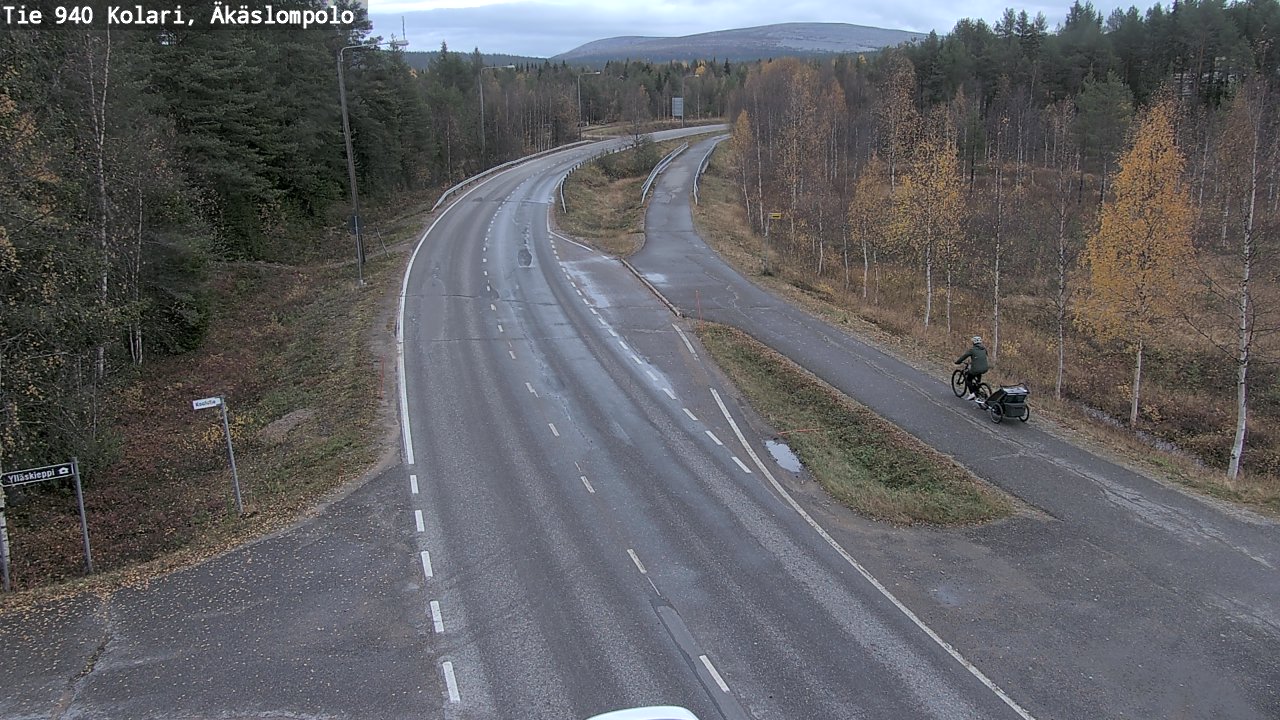 Weather Camera Image Road 940 Kolari, Äkäslompolo, Kolari, Lappi