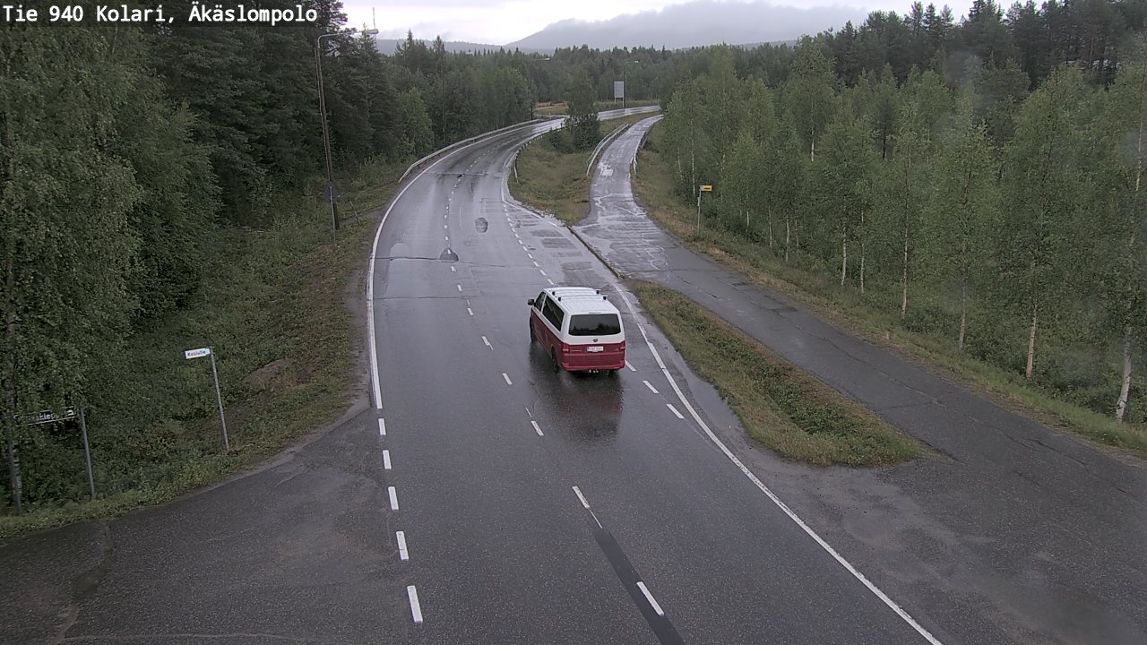 Kelikamerat Kuva Tie 940 Kolari, Äkäslompolo, Kolari, Lappi