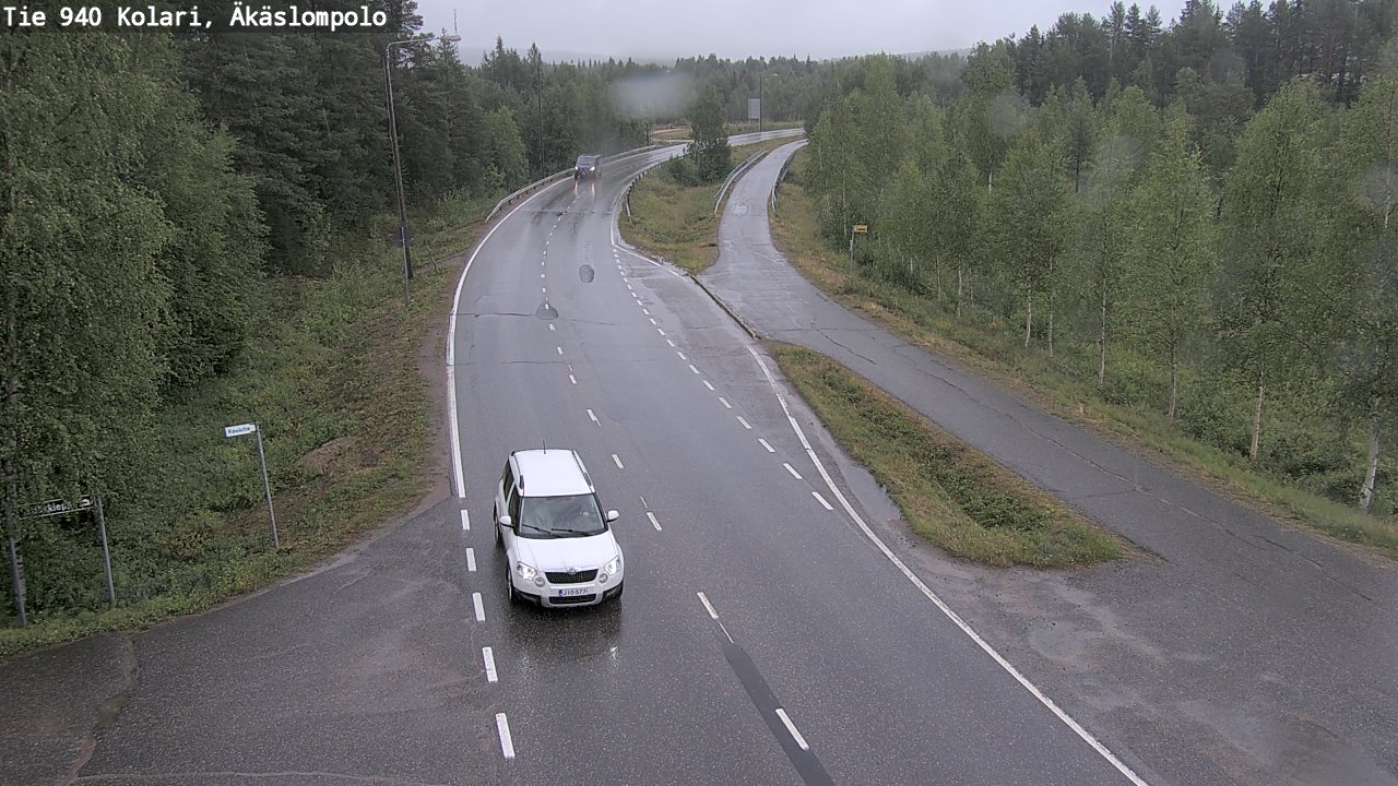 Kelikamerat Kuva Tie 940 Kolari, Äkäslompolo, Kolari, Lappi