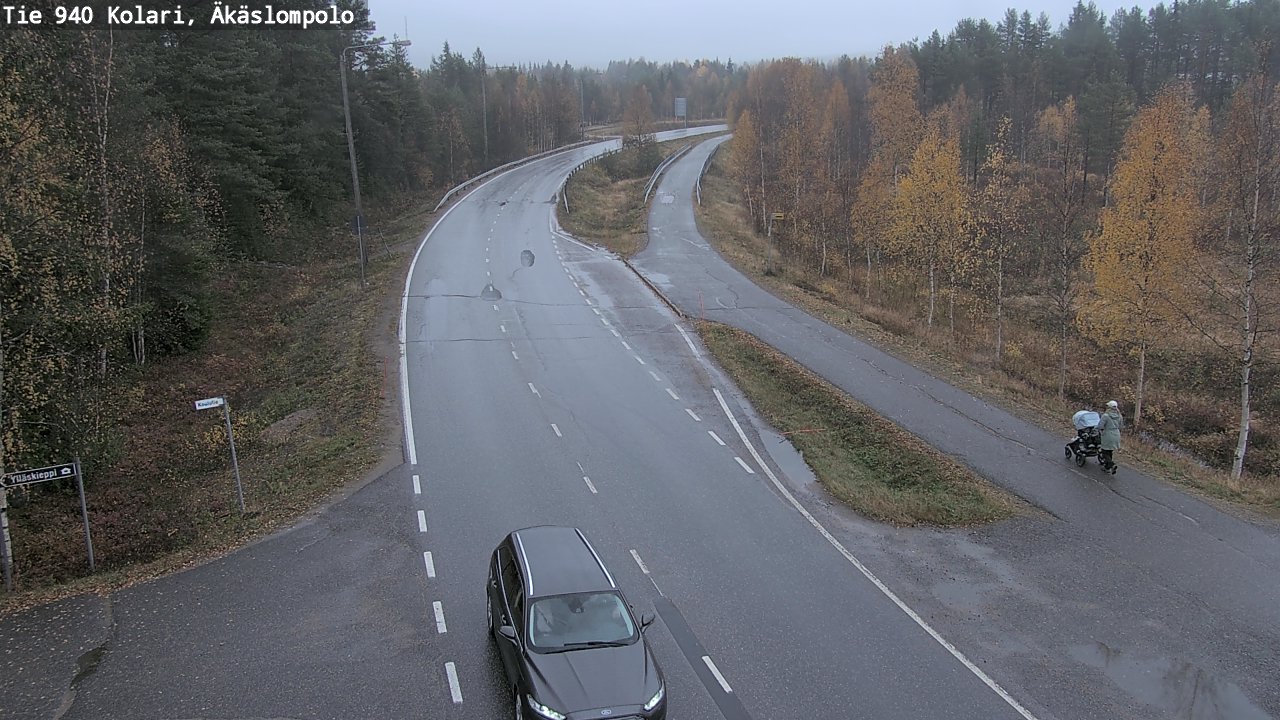 Kelikamerat Kuva Tie 940 Kolari, Äkäslompolo, Kolari, Lappi