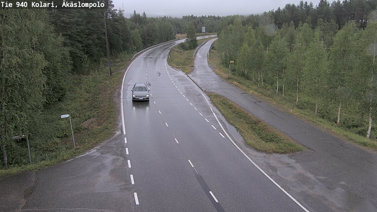Kelikamerat Kuva Tie 940 Kolari, Äkäslompolo, Kolari, Lappi