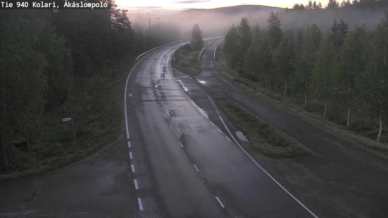 Kelikamerat Kuva Tie 940 Kolari, Äkäslompolo, Kolari, Lappi