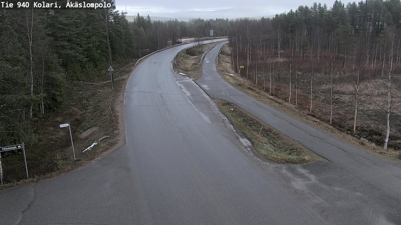 Kelikamerat Kuva Tie 940 Kolari, Äkäslompolo, Kolari, Lappi