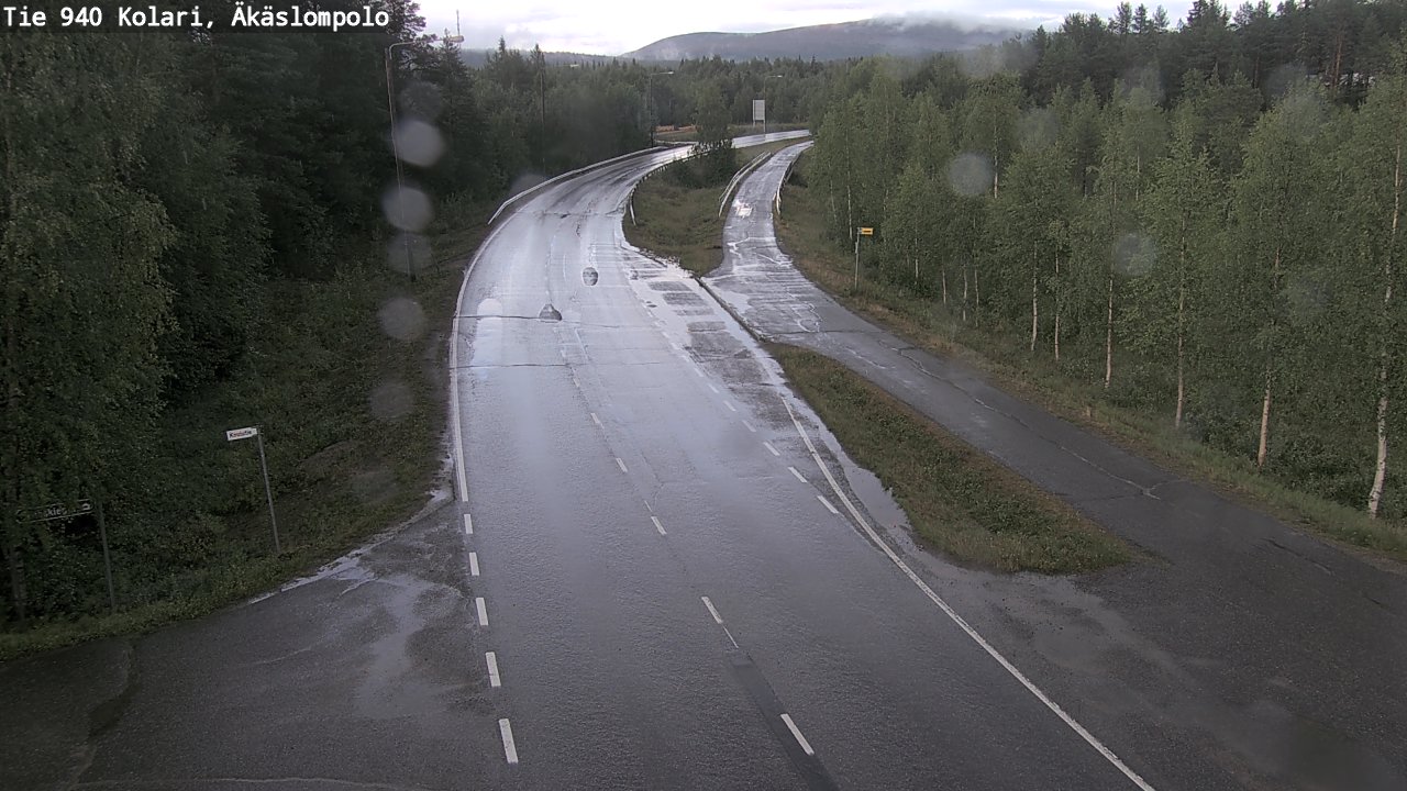Kelikamerat Kuva Tie 940 Kolari, Äkäslompolo, Kolari, Lappi