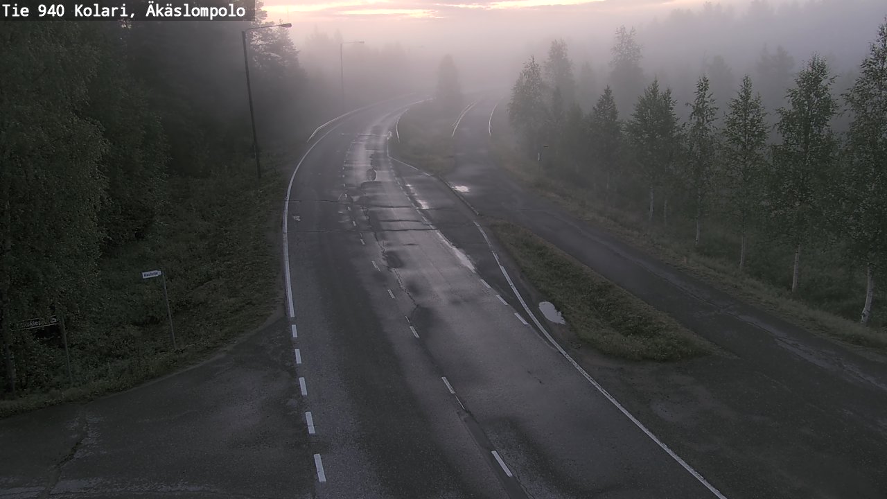 Kelikamerat Kuva Tie 940 Kolari, Äkäslompolo, Kolari, Lappi