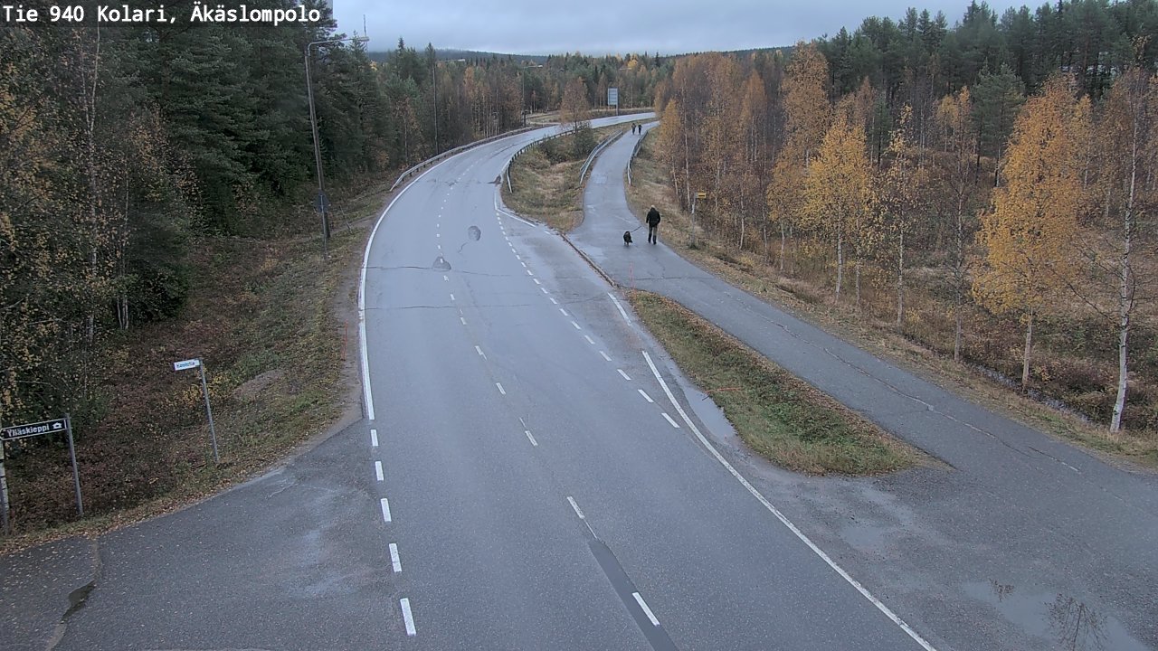 Kelikamerat Kuva Tie 940 Kolari, Äkäslompolo, Kolari, Lappi