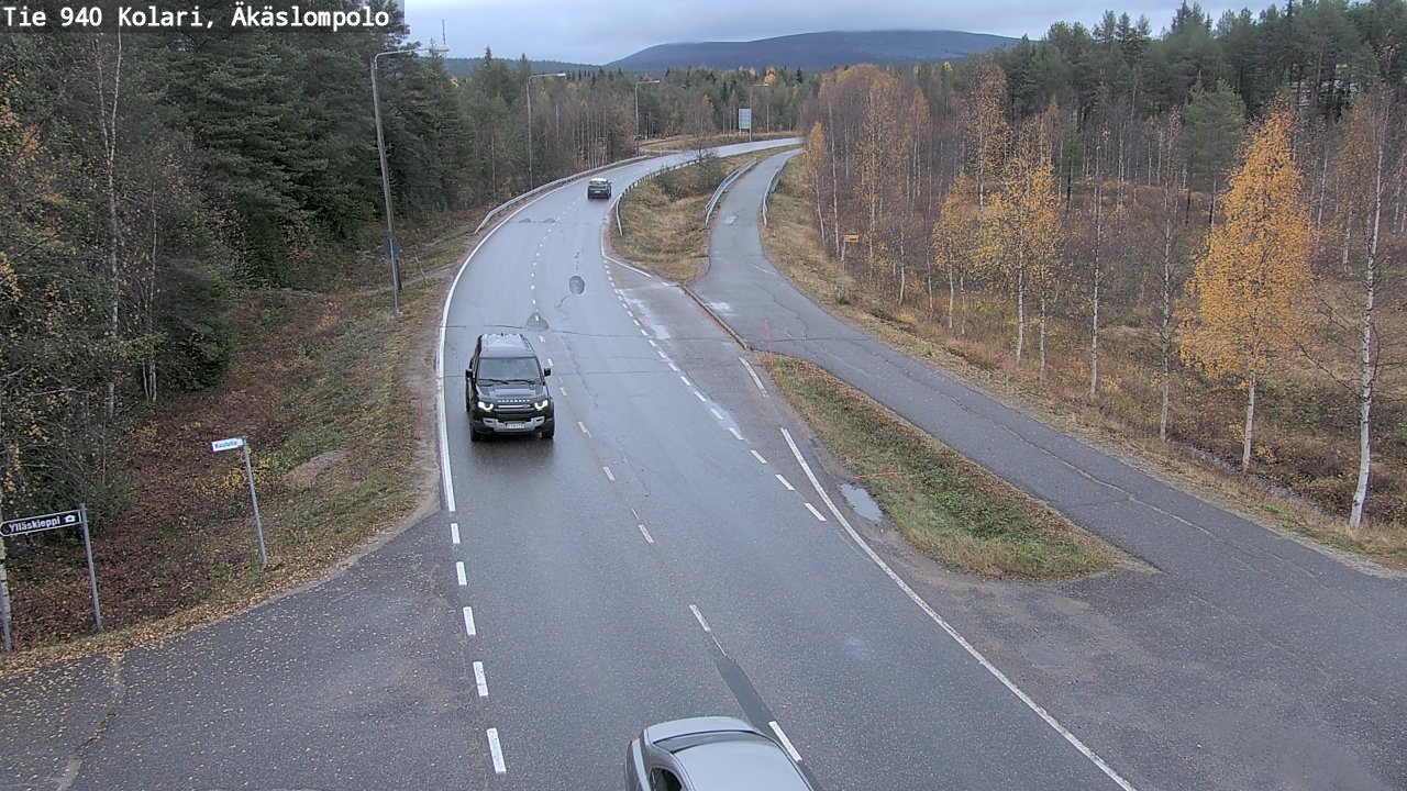 Weather Camera Image Road 940 Kolari, Äkäslompolo, Kolari, Lappi