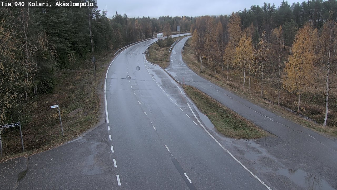 Kelikamerat Kuva Tie 940 Kolari, Äkäslompolo, Kolari, Lappi