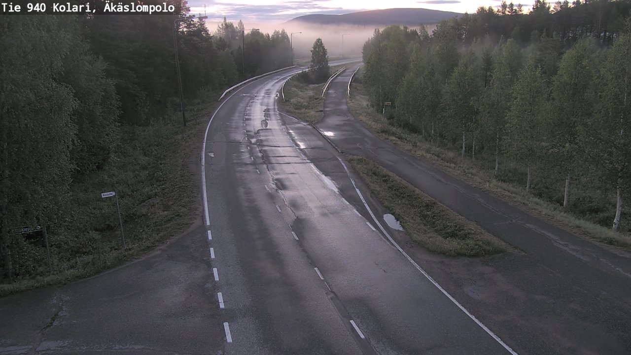 Kelikamerat Kuva Tie 940 Kolari, Äkäslompolo, Kolari, Lappi