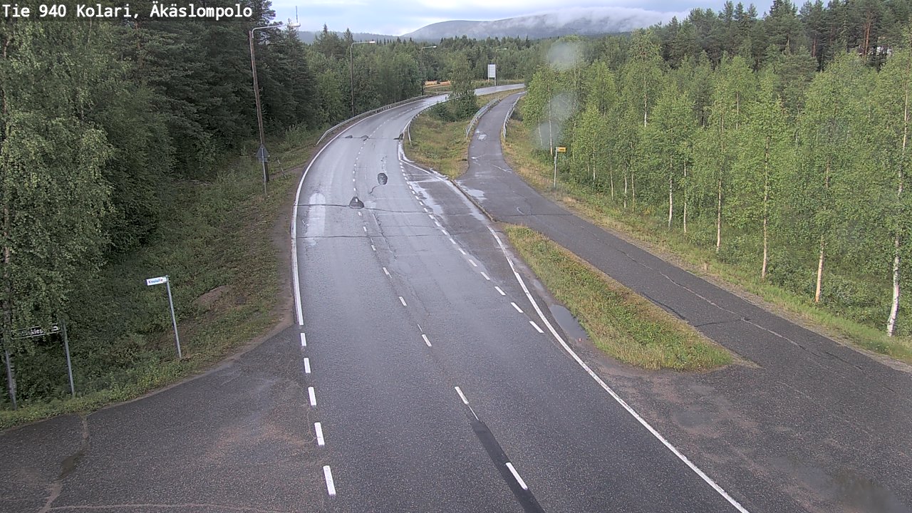 Kelikamerat Kuva Tie 940 Kolari, Äkäslompolo, Kolari, Lappi