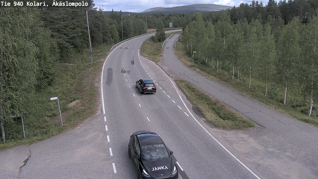 Weather Camera Image Road 940 Kolari, Äkäslompolo, Kolari, Lappi