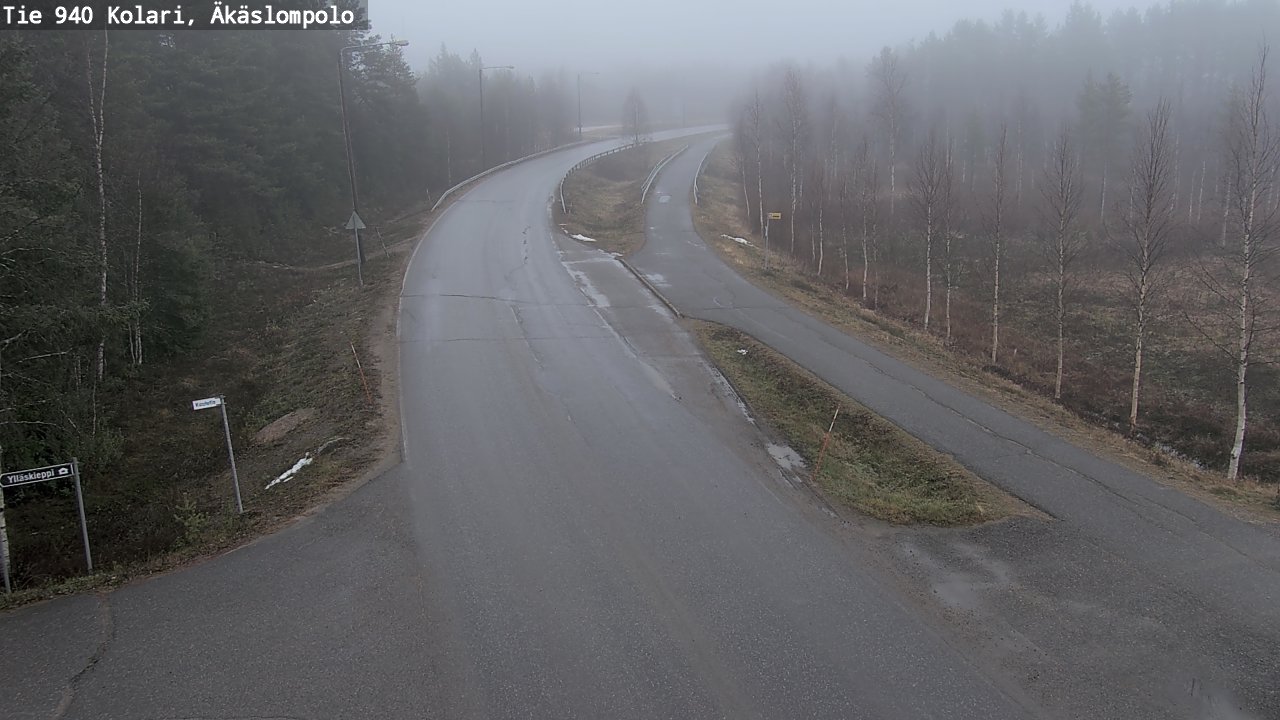 Kelikamerat Kuva Tie 940 Kolari, Äkäslompolo, Kolari, Lappi