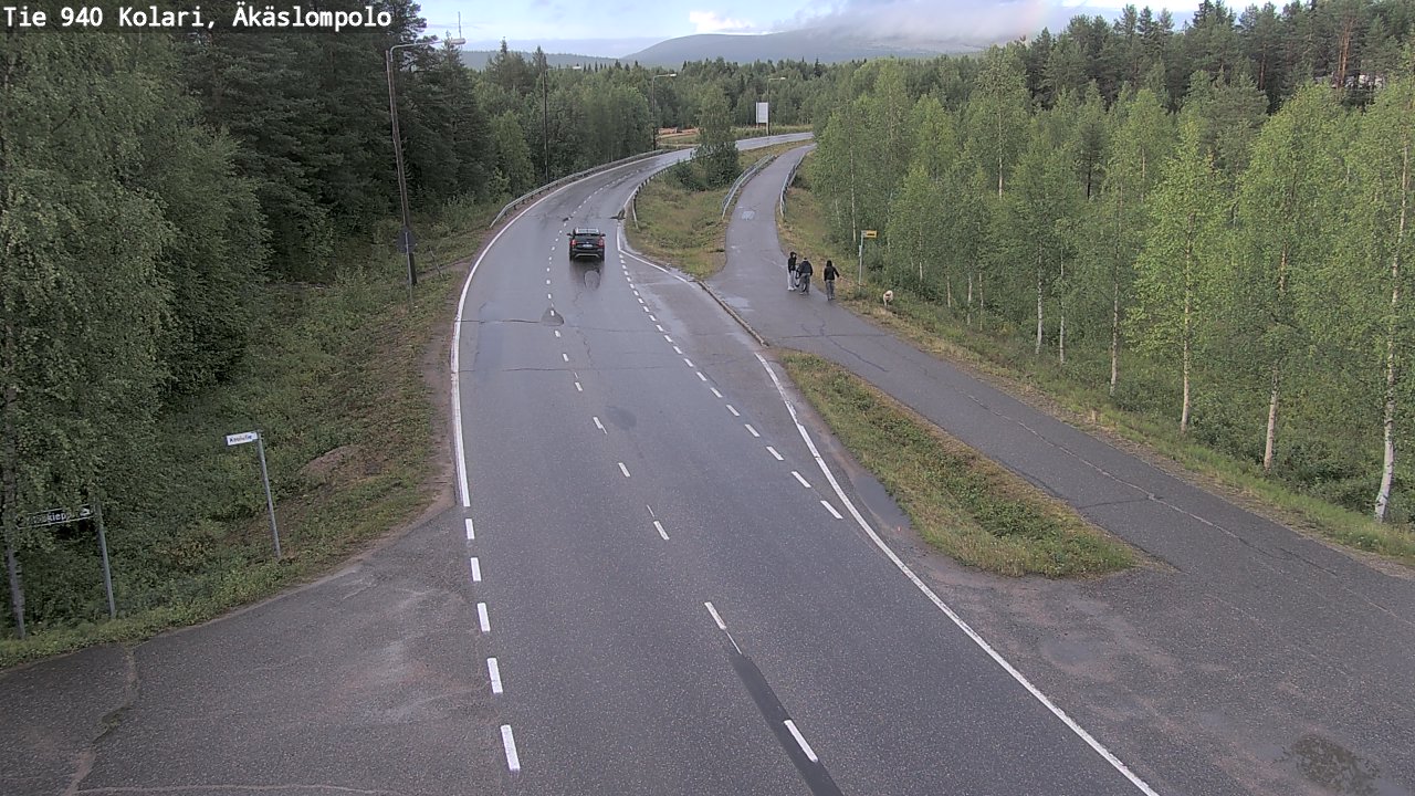Kelikamerat Kuva Tie 940 Kolari, Äkäslompolo, Kolari, Lappi