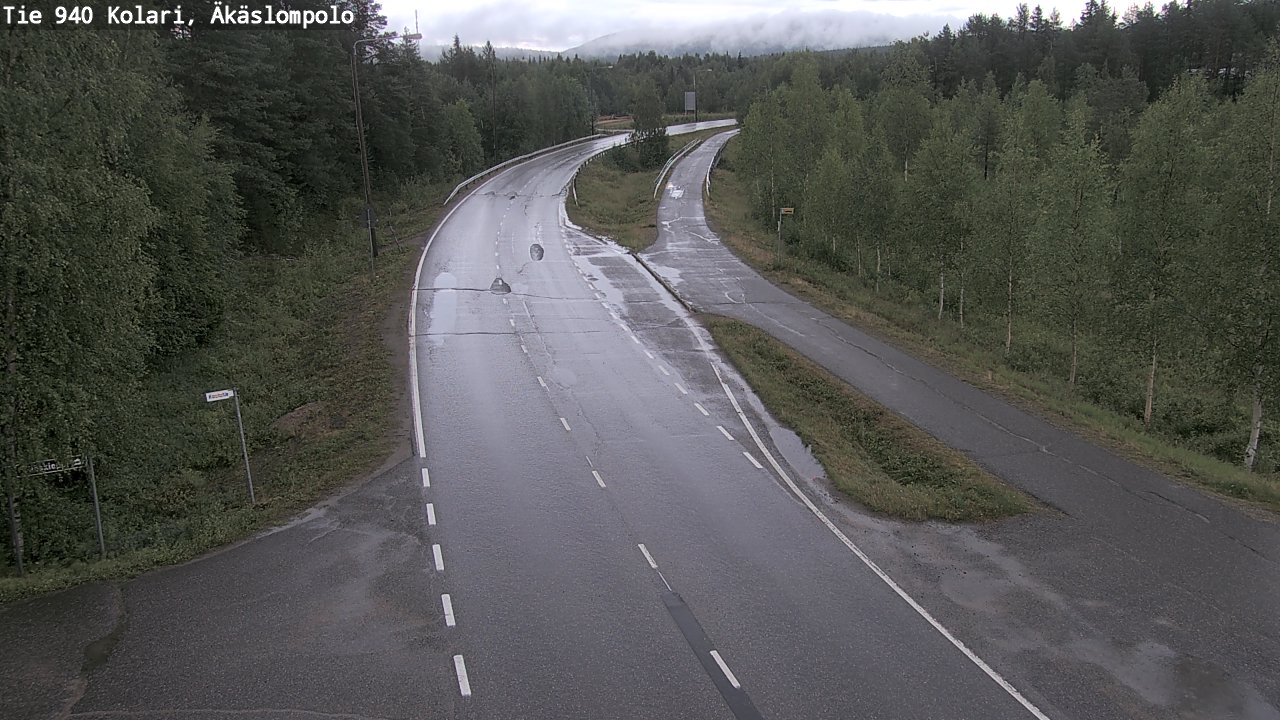 Kelikamerat Kuva Tie 940 Kolari, Äkäslompolo, Kolari, Lappi