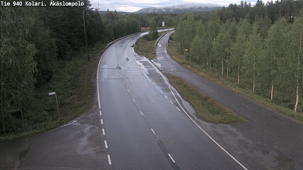 Kelikamerat Kuva Tie 940 Kolari, Äkäslompolo, Kolari, Lappi