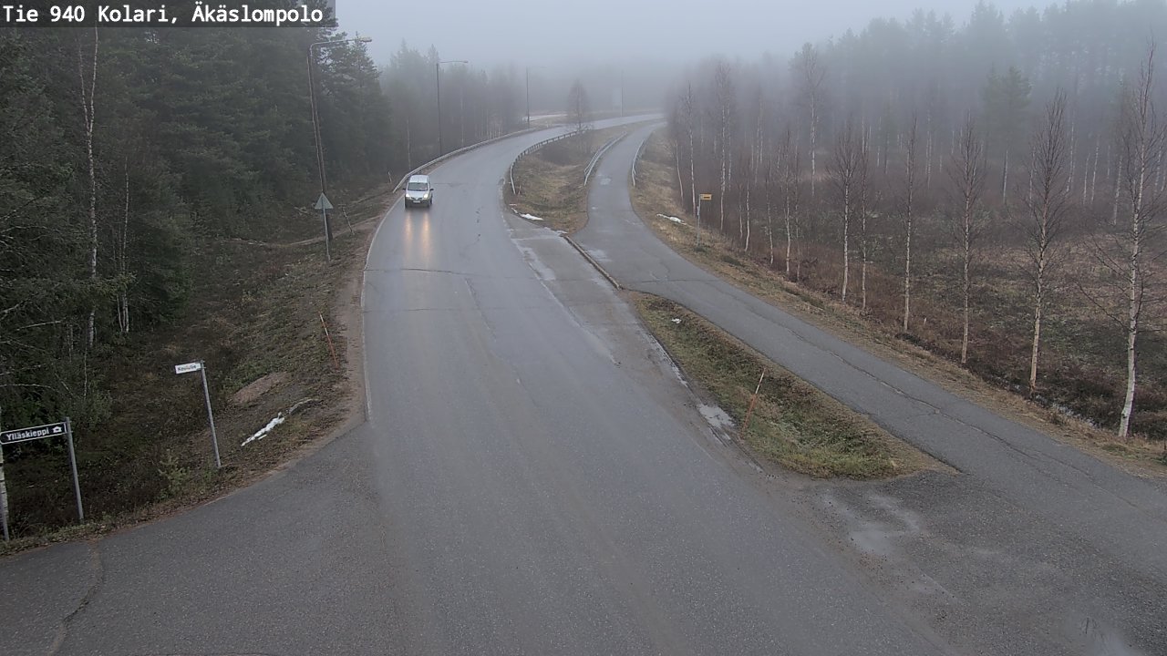 Kelikamerat Kuva Tie 940 Kolari, Äkäslompolo, Kolari, Lappi