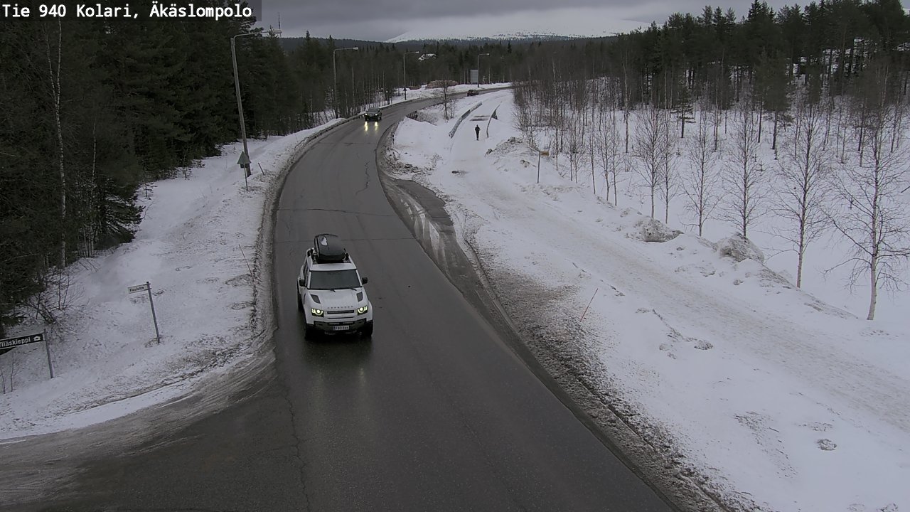 Weather Camera Image Road 940 Kolari, Äkäslompolo, Kolari, Lappi