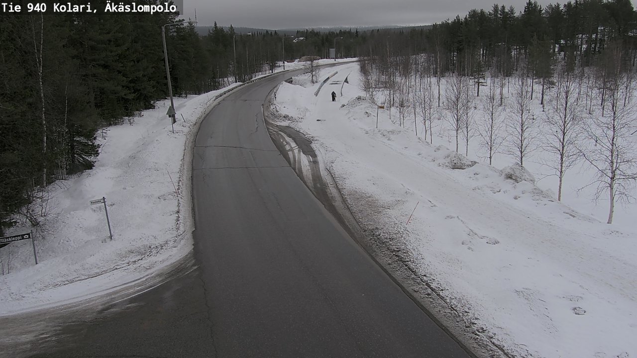 Weather Camera Image Road 940 Kolari, Äkäslompolo, Kolari, Lappi