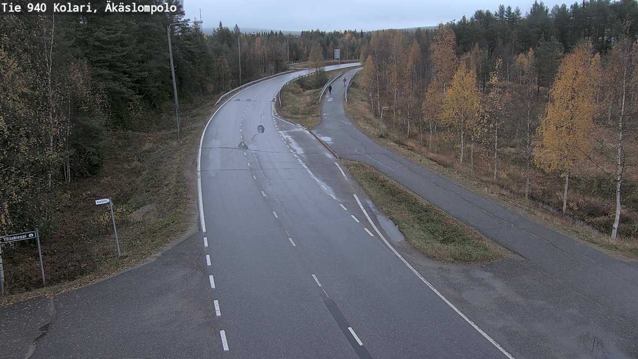 Kelikamerat Kuva Tie 940 Kolari, Äkäslompolo, Kolari, Lappi